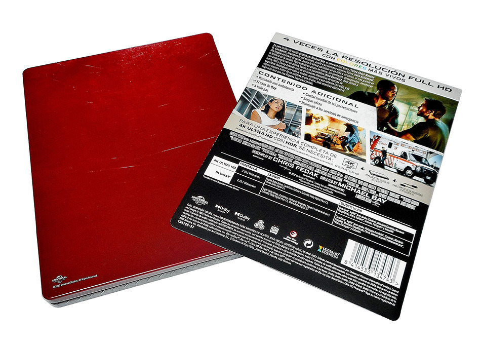 Fotografías del Steelbook de Ambulance en UHD 4K y Blu-ray 6