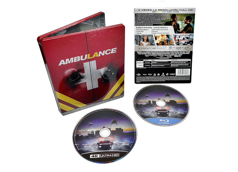Fotografías del Steelbook de Ambulance en UHD 4K y Blu-ray 17