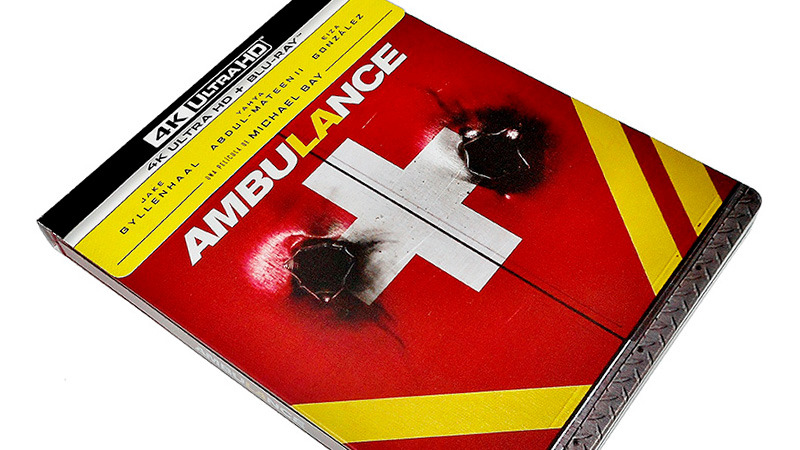 Fotografías del Steelbook de Ambulance en UHD 4K y Blu-ray