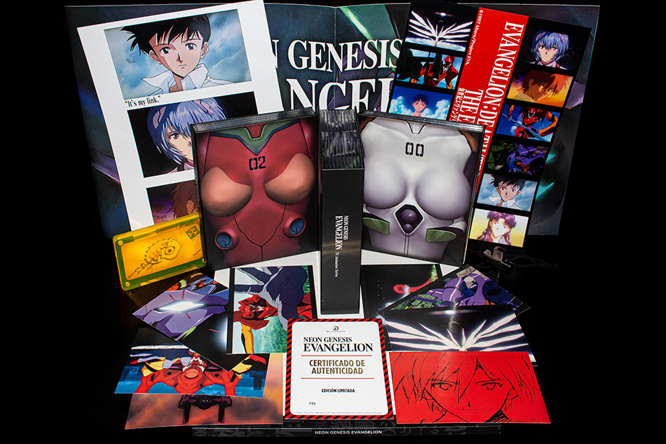 Fotografías de la edición definitiva de Neon Genesis Evangelion en Blu-ray 41