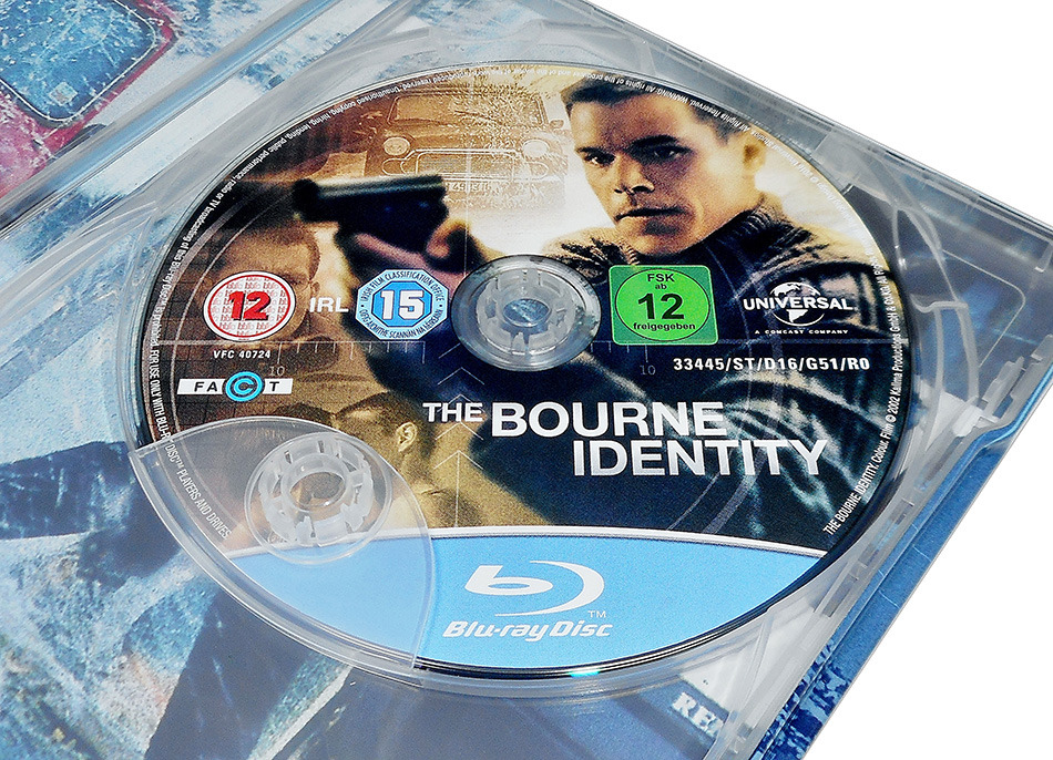 Fotografías de la edición coleccionista de El Caso Bourne en UHD 4K (Alemania) 16