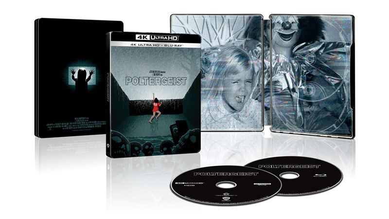 El Steelbook de Poltergeist en UHD 4K incluirá un nuevo extra
