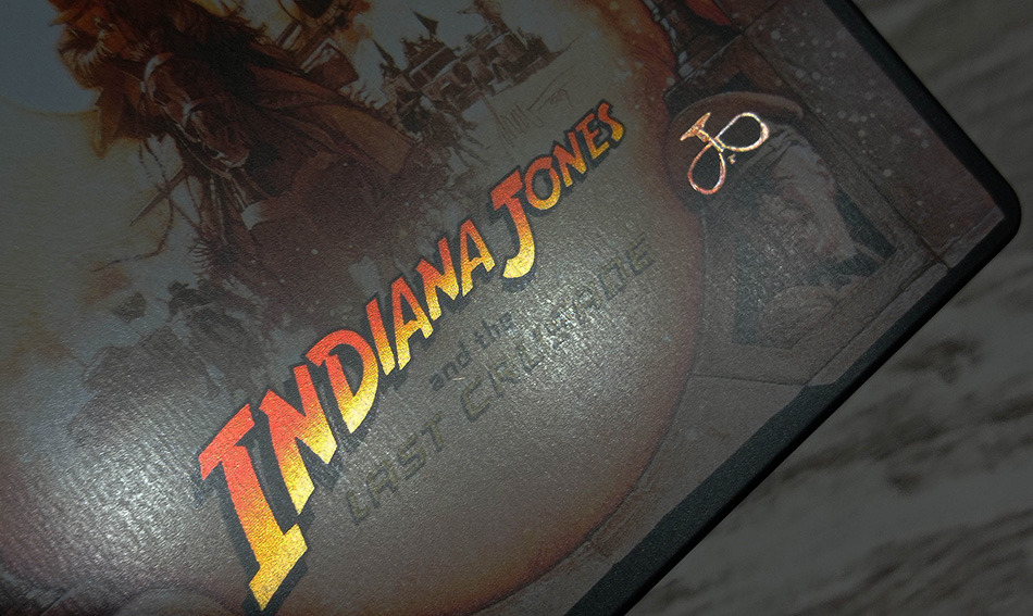 Fotografías del Steelbook de Indiana Jones y La Última Cruzada en UHD 4K y Blu-ray 6