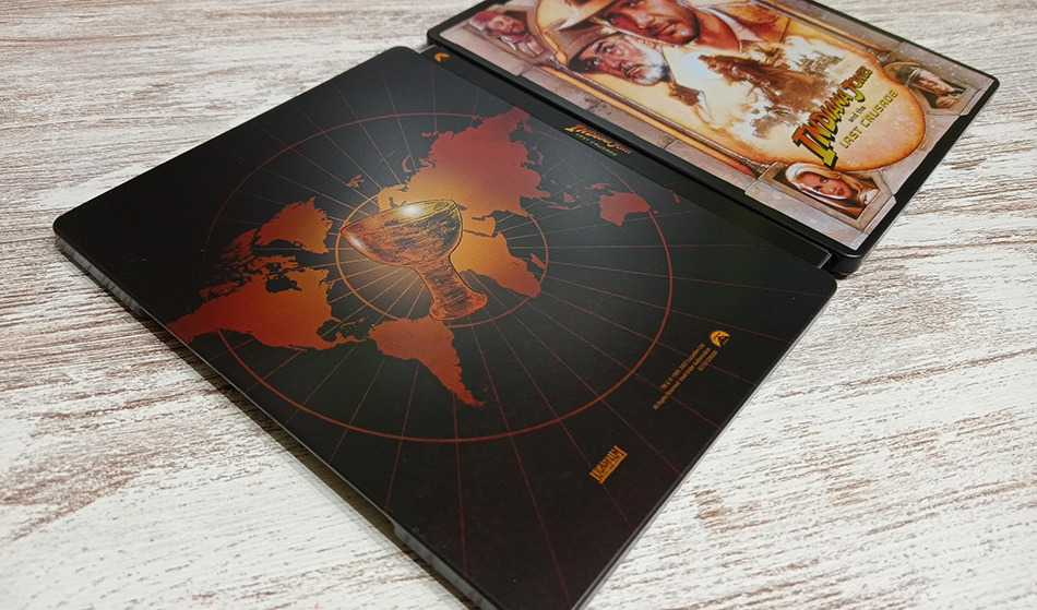 Fotografías del Steelbook de Indiana Jones y La Última Cruzada en UHD 4K y Blu-ray 14