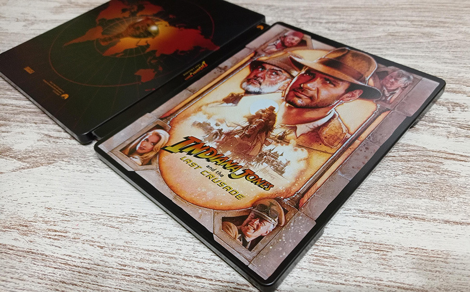 Fotografías del Steelbook de Indiana Jones y La Última Cruzada en UHD 4K y Blu-ray 15