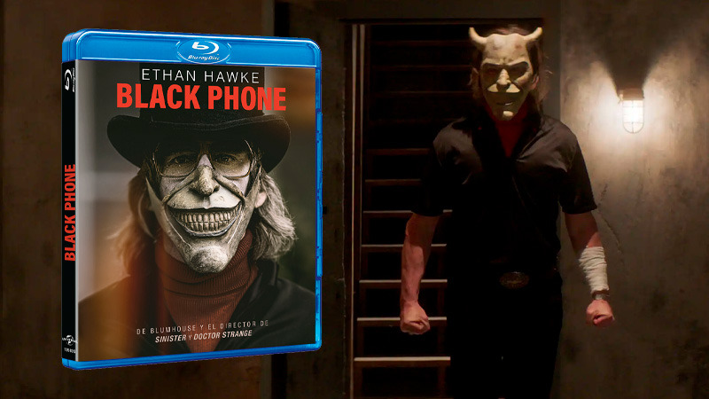 Detalles completos de Black Phone en Blu-ray, con Ethan Hawke