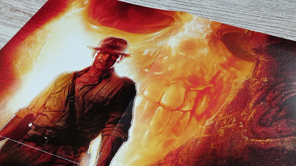 Fotografías del Steelbook de Indiana Jones y el Reino de la Calavera de Cristal en UHD 4K y Blu-ray 17