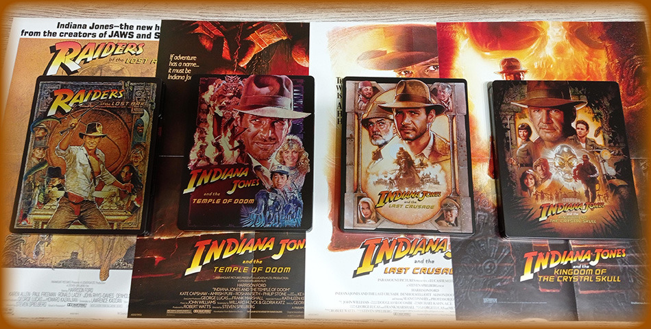 Fotografías del Steelbook de Indiana Jones y el Reino de la Calavera de Cristal en UHD 4K y Blu-ray 19