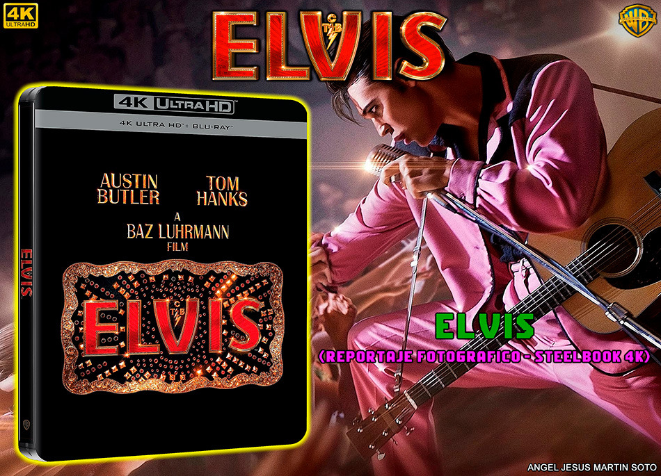 Fotografías del Steelbook de Elvis en UHD 4K y Blu-ray 1