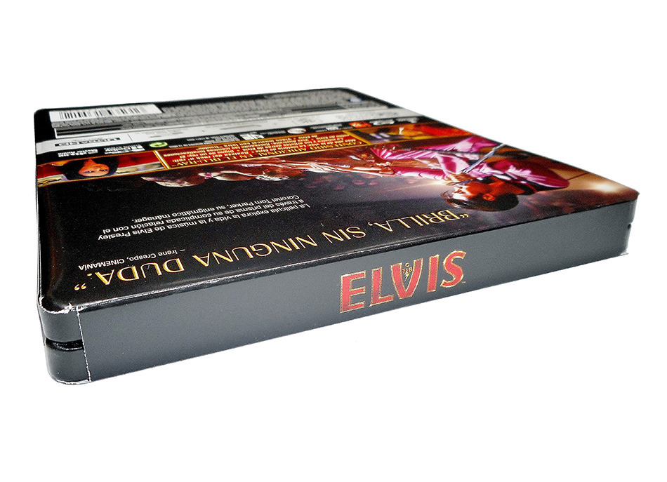 Fotografías del Steelbook de Elvis en UHD 4K y Blu-ray 4
