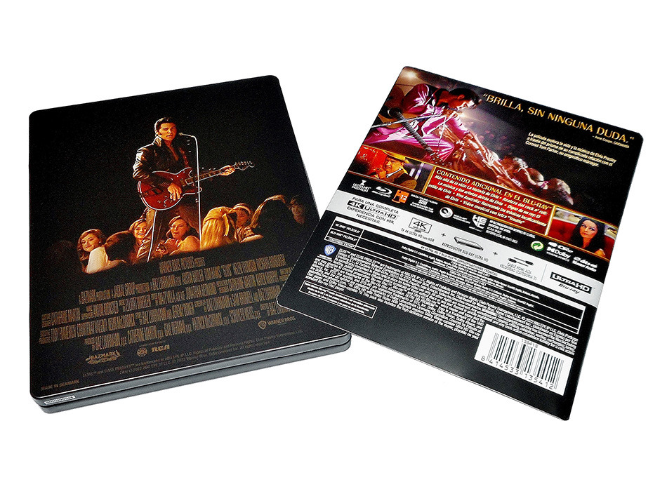 Fotografías del Steelbook de Elvis en UHD 4K y Blu-ray 6