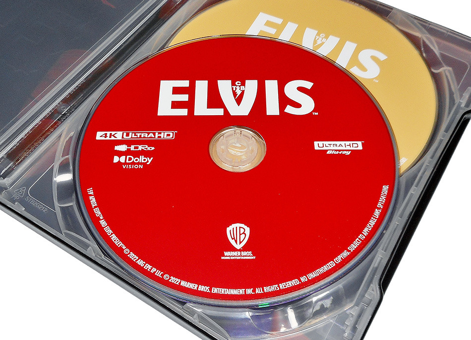 Fotografías del Steelbook de Elvis en UHD 4K y Blu-ray 12