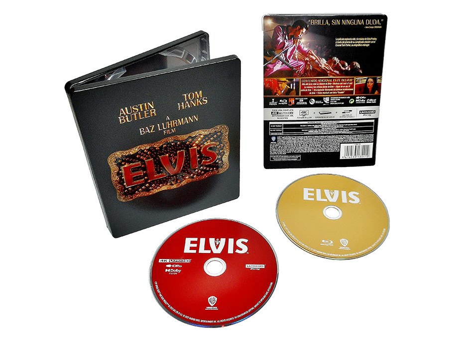 Fotografías del Steelbook de Elvis en UHD 4K y Blu-ray 17