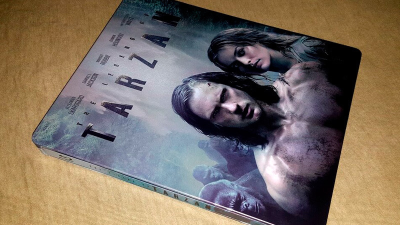 Fotografías del Steelbook de La Leyenda de Tarzán en Blu-ray (Italia)