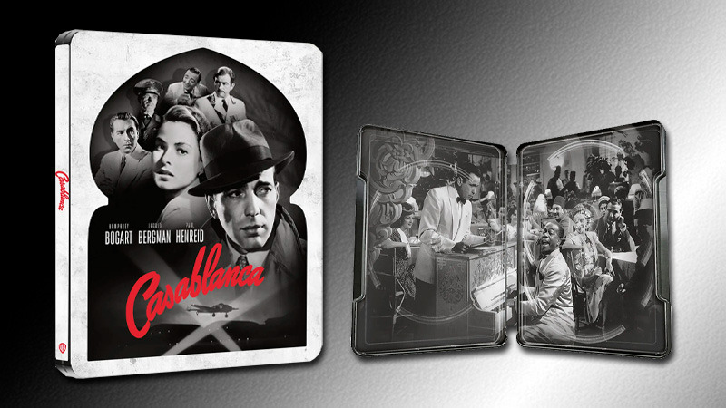 El clásico Casablanca se estrena en UHD 4K con un Steelbook