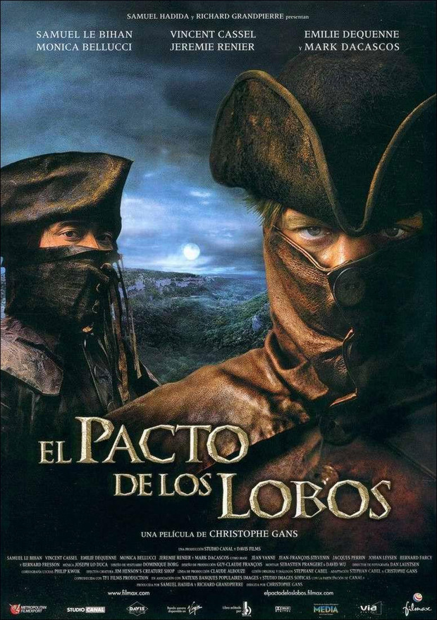 Nueva fecha de venta del Blu-ray de El Pacto de los Lobos 1