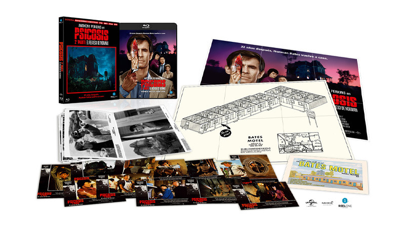 Todos los detalles de la edición especial de Psicosis 2ª Parte en Blu-ray
