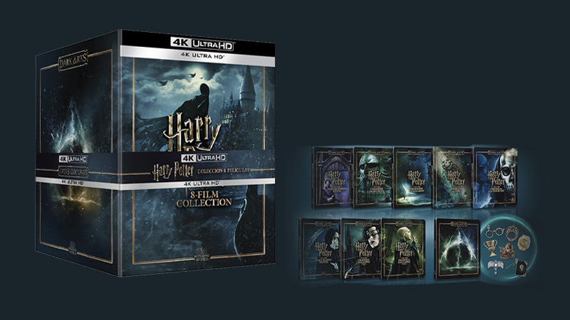 Pack Artes Oscuras con la saga Harry Potter en Steelbook 4K