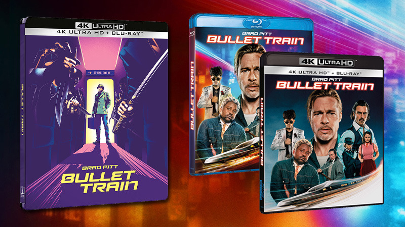 Todos los datos de Bullet Train en Steelbook, UHD 4K y Blu-ray