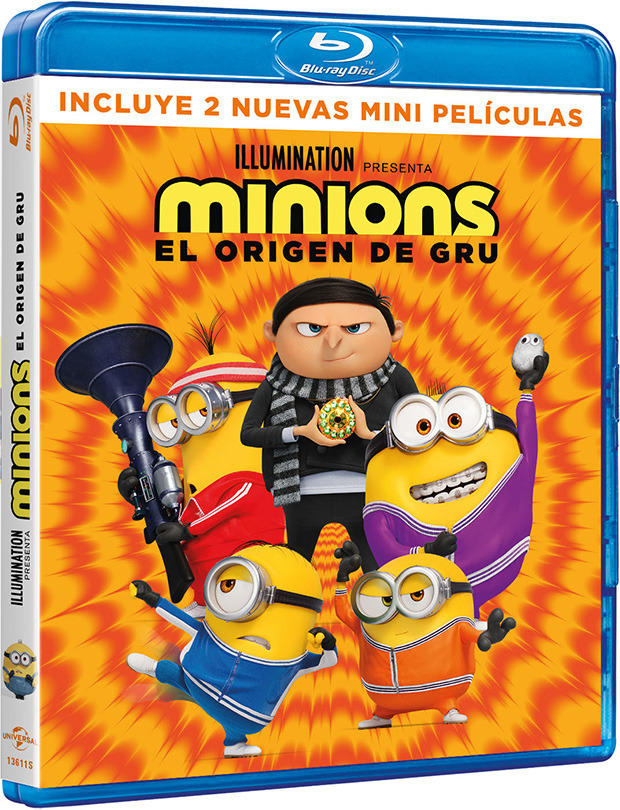 Minions: El Origen de Gru Blu-ray 1