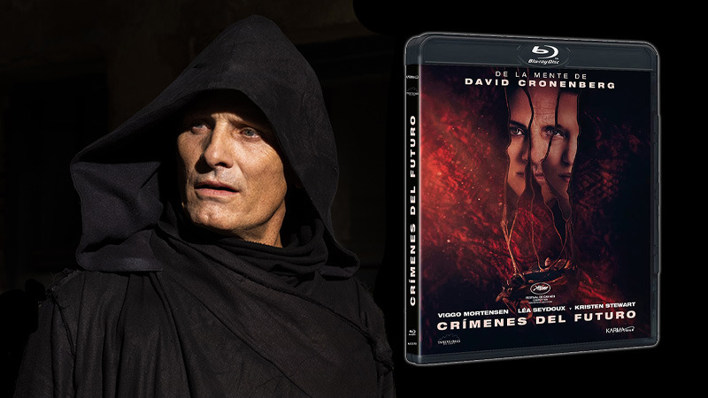 Lanzamiento en Blu-ray de Crímenes del Futuro, dirigida por David Cronenberg