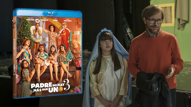 Padre no Hay más que Uno 3 en Blu-ray, dirigida por Santiago Segura