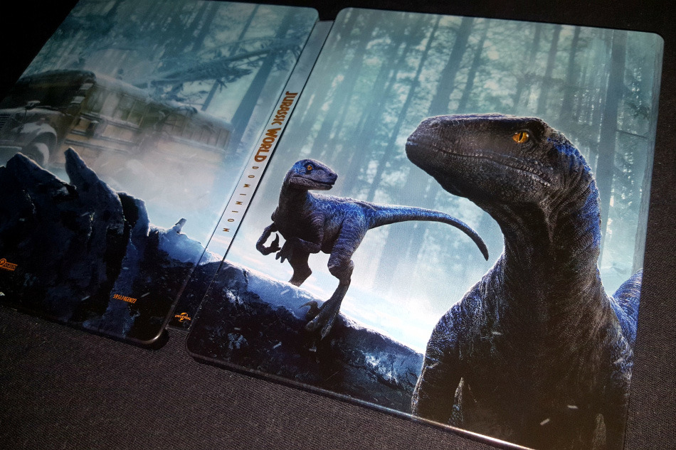 Fotografías del Steelbook de Jurassic World: Dominion en UHD 4K y Blu-ray 13