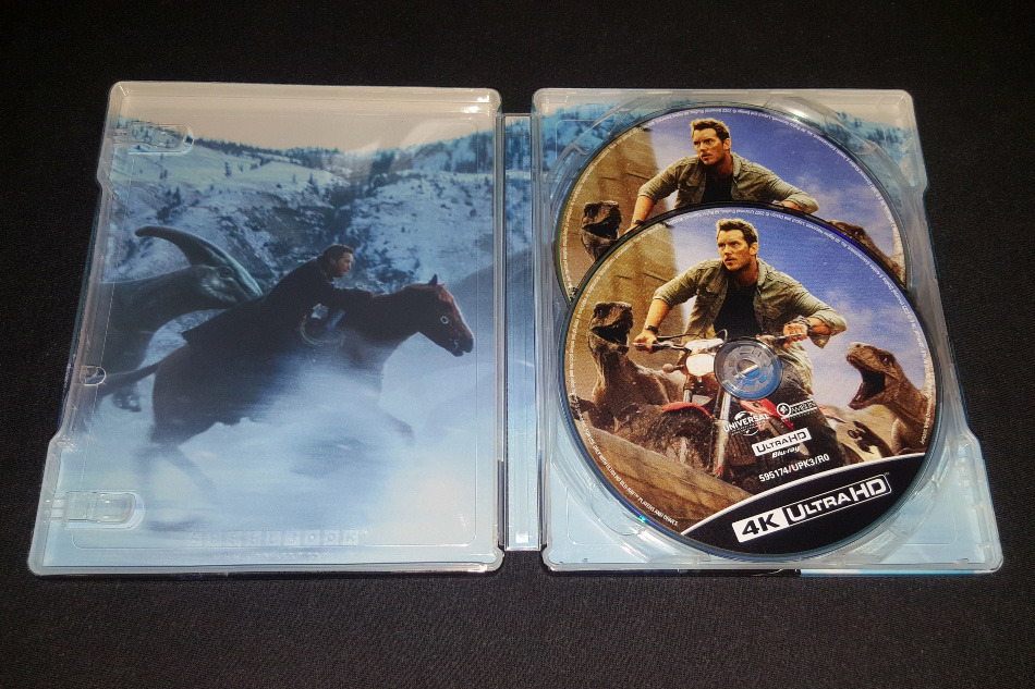 Fotografías del Steelbook de Jurassic World: Dominion en UHD 4K y Blu-ray 14
