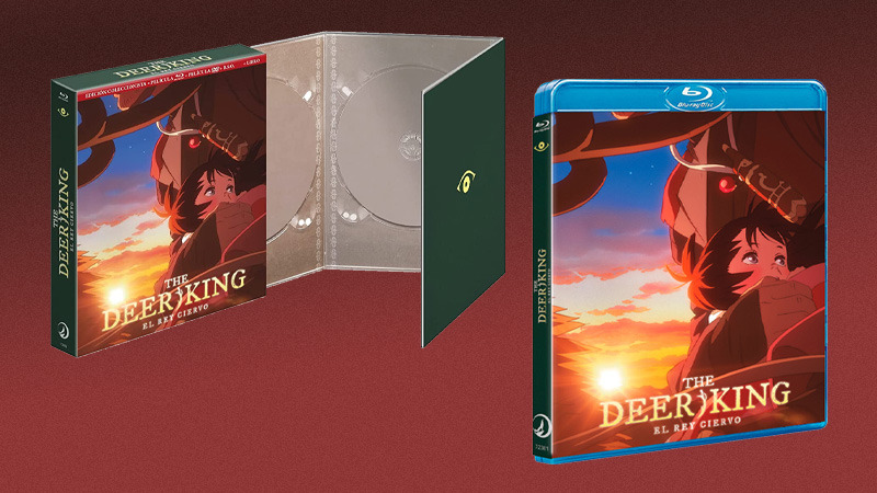 Edición sencilla y coleccionista para The Deer King: El Rey Ciervo en Blu-ray