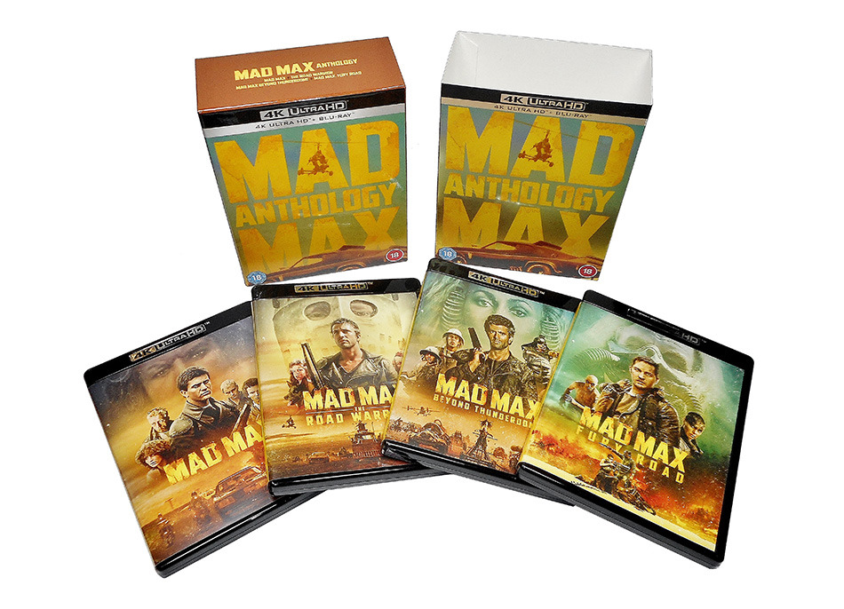 Fotografías del pack Mad Max Anthology en UHD 4K y Blu-ray (UK) 20