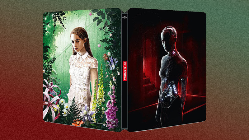 Steelbook de Ex_Machina en UHD 4K y Blu-ray con castellano