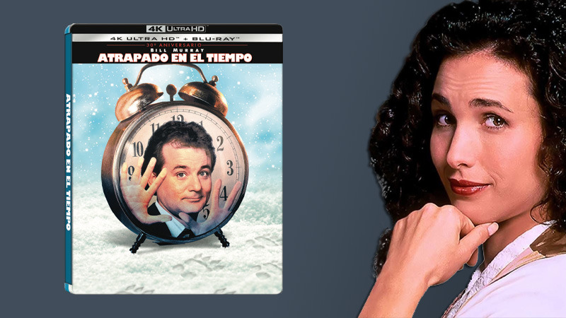 Anuncio del Steelbook de Atrapado en el Tiempo en UHD 4K