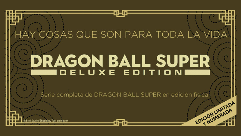 Edición limitada con la serie Dragon Ball Super completa en Blu-ray