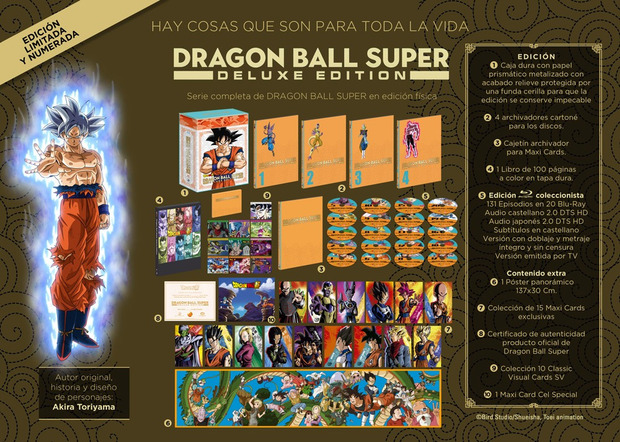 Datos de Dragon Ball Super - Deluxe Edition en Blu-ray