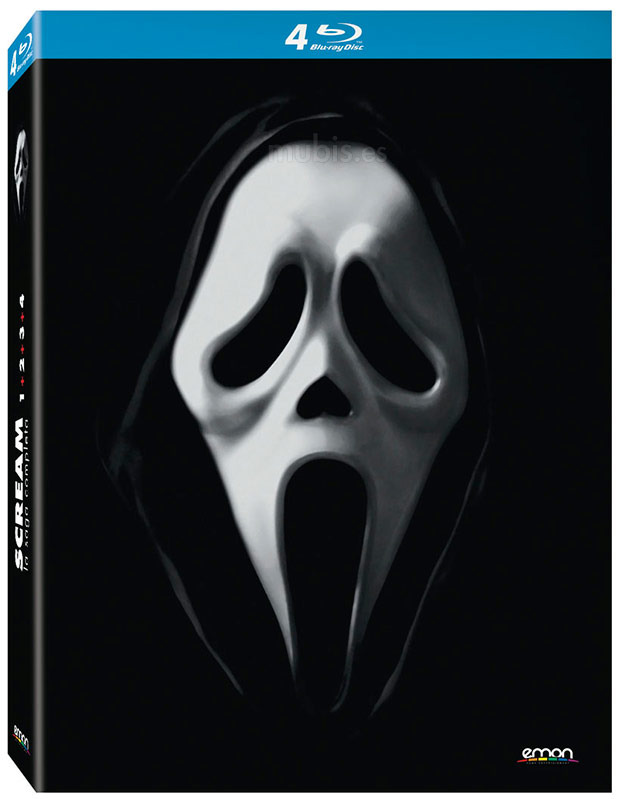 Anuncio oficial del Blu-ray de Scream - La Saga Completa
