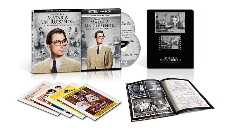 Información completa de la edición especial de Matar a un Ruiseñor en UHD 4K