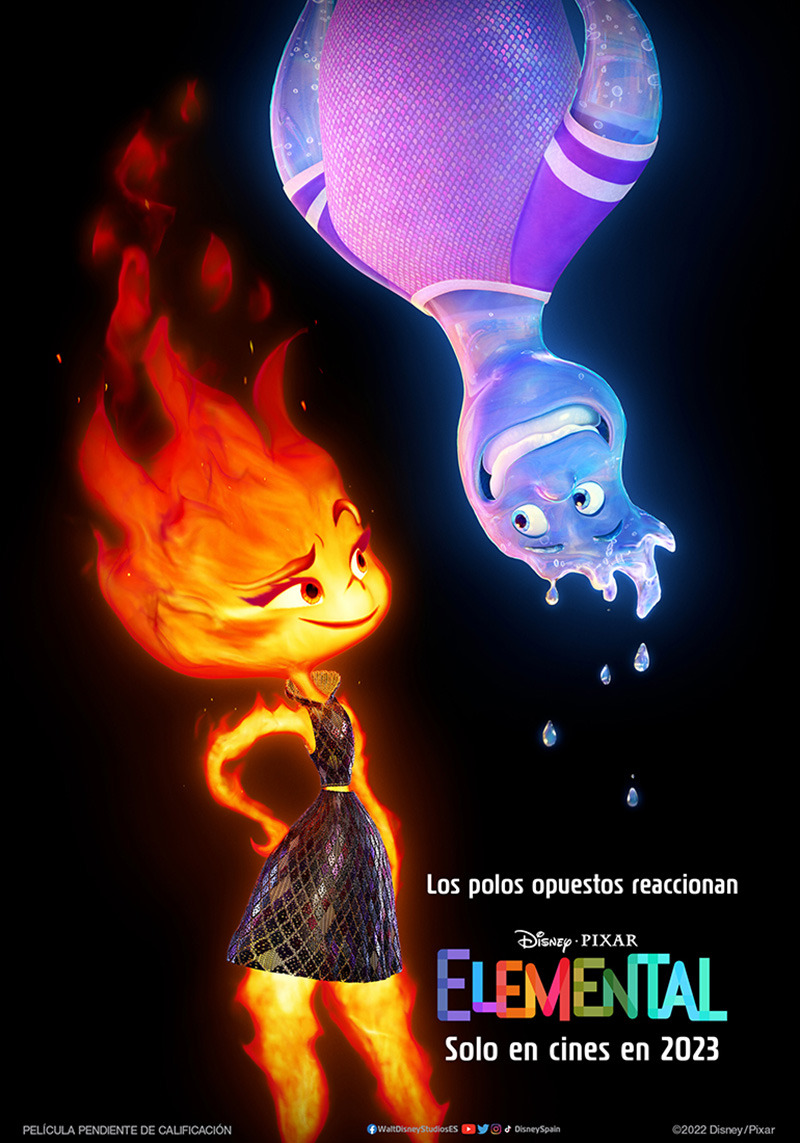 Teaser tráiler de Elemental, de Disney·Pixar