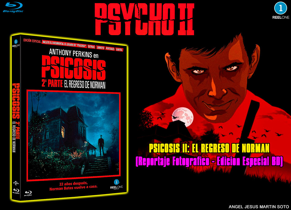 Fotografías de la edición especial de Psicosis 2ª Parte (El Regreso de Norman) en Blu-ray 1