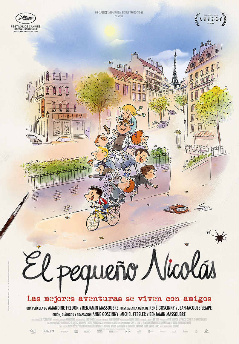 Tráiler de la película de animación El Pequeño Nicolás