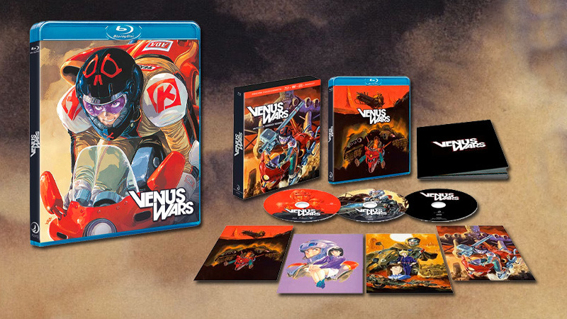Venus Wars en edición sencilla y coleccionista en Blu-ray