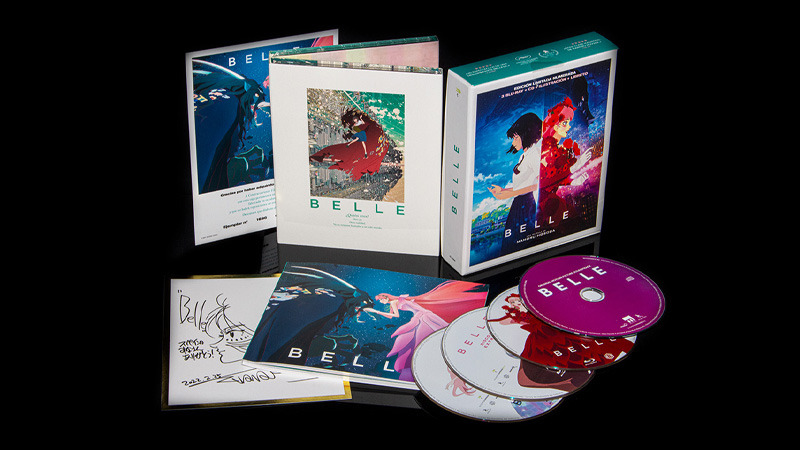Fotografías de la edición limitada de Belle en Blu-ray