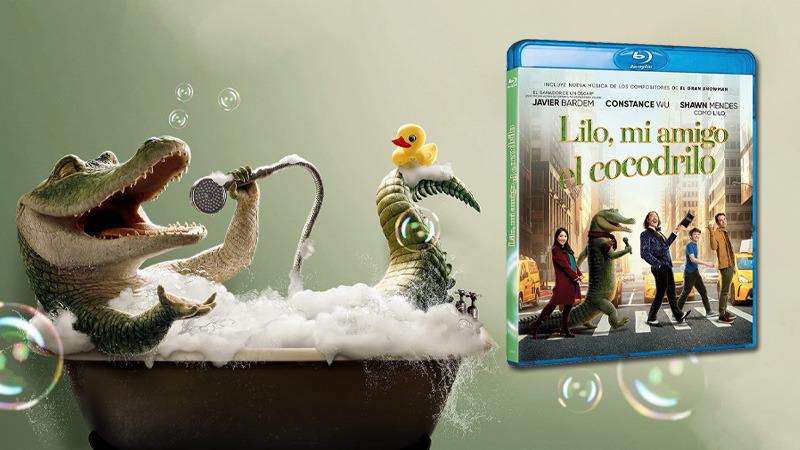 Lilo, Mi Amigo el Cocodrilo en Blu-ray, carátula y contenidos