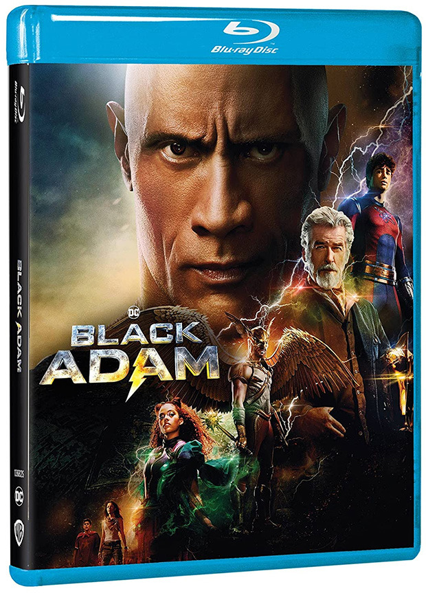 Black Adam en UHD 4K con Dolby Atmos y DTS-HD Master Audio en Blu-ray