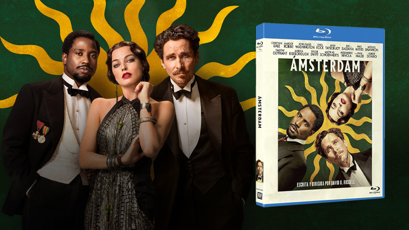 Ámsterdam en Blu-ray, dirigida por David O. Russell