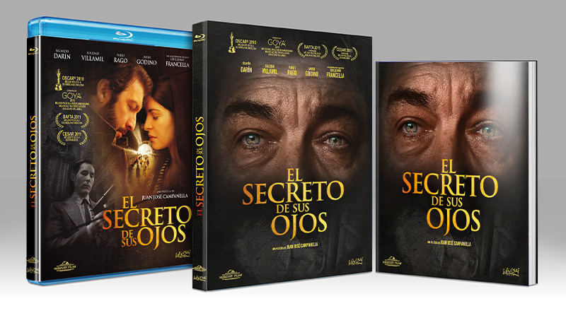 Edición especial de El Secreto de sus Ojos en Blu-ray con funda y libreto