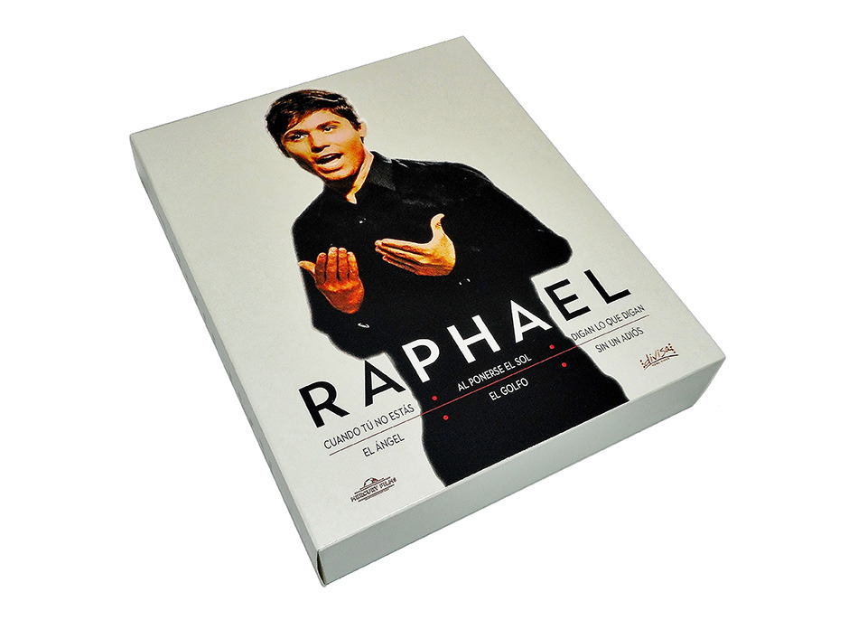 Fotografías del Digipak de Raphael en Blu-ray 2