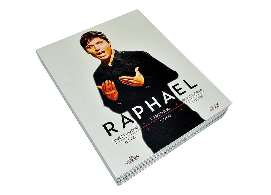 Fotografías del Digipak de Raphael en Blu-ray 7