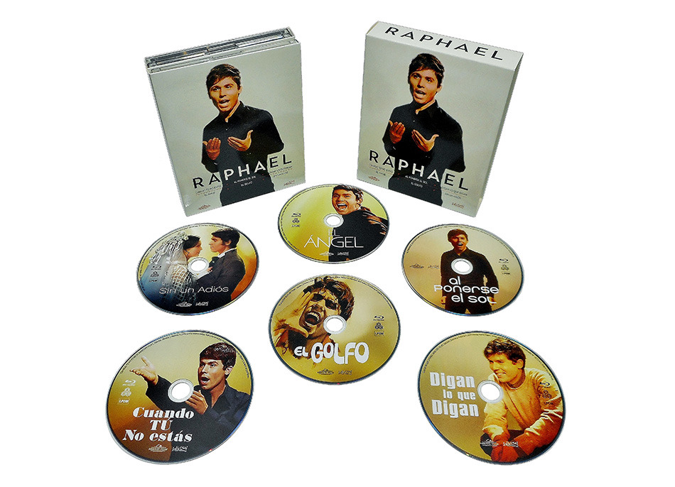 Fotografías del Digipak de Raphael en Blu-ray 14