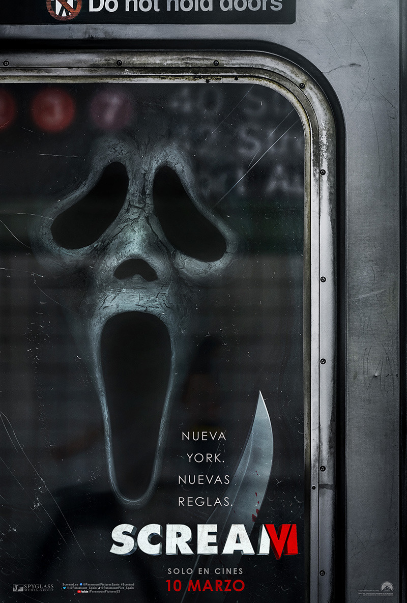 Teaser tráiler y póster de Scream 6 en castellano