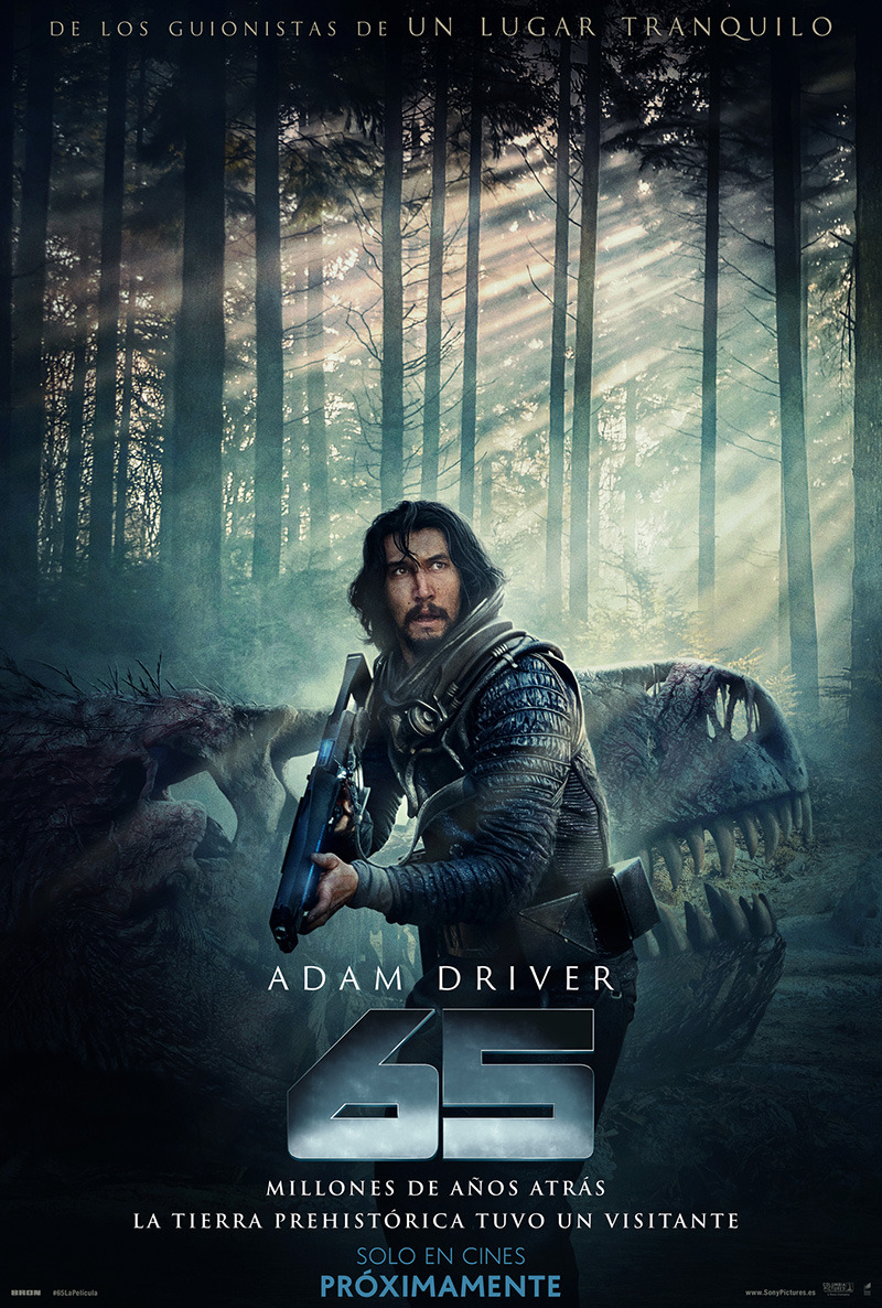 Tráiler de 65, con Adam Driver regresando a la época de los dinosaurios 